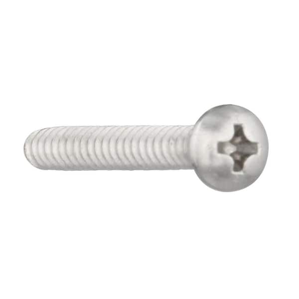#8 x 2 in. Stainless Steel Phillips Pan Head Sheet Metal Screw (2-Pack)