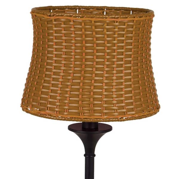 DF0594 by Creative Co-op - Mango Wood Table Lamp with Jute Shade