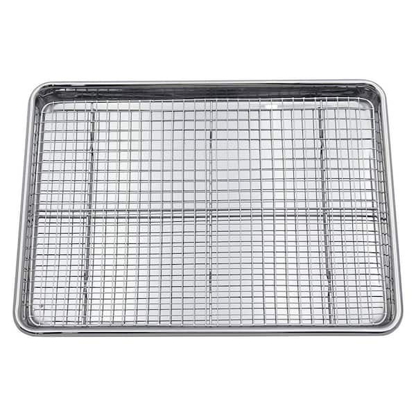 Baking Sheet With Wire Rack 19 X 13 Twin Pack W/ Baking Pan Oven