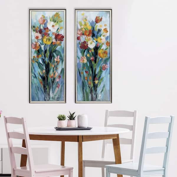 2 Piece Framed 2 Piece Nature Art Print 36 in. x 14 in.