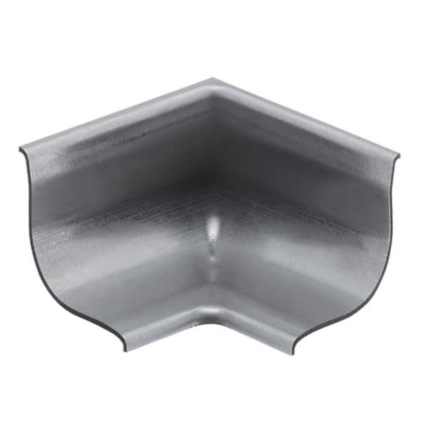 Schluter ECK-KHK Brushed Stainless Steel 9/16 in. x 1 in. Metal 90 Degree 2-Way Inside Corner