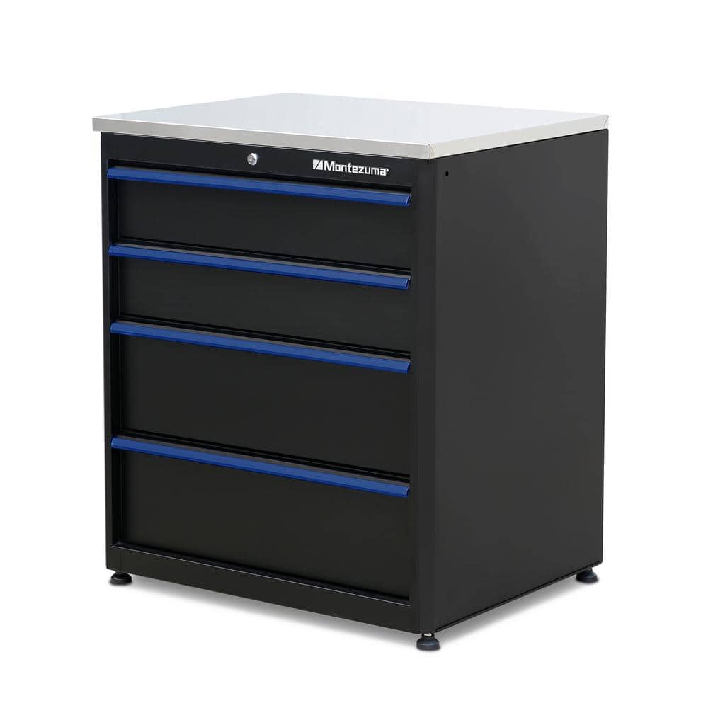 Montezuma 30.5 in. W x 35 in. H x 24 in. D 4-Drawer Steel