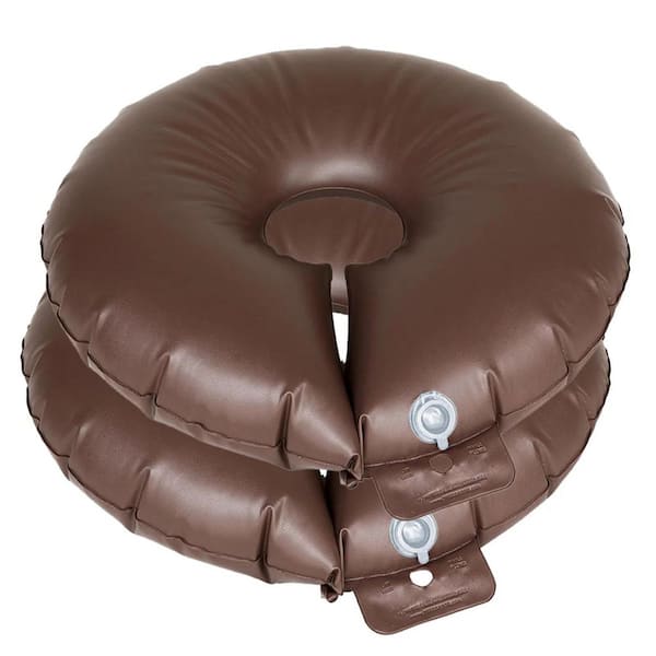 Unbranded 15 Gal. Strong PVC Ring Tree Watering Bag for Slow Release Drip Tree Irrigation with Heavy Duty Locking Zipper (2-Pack)