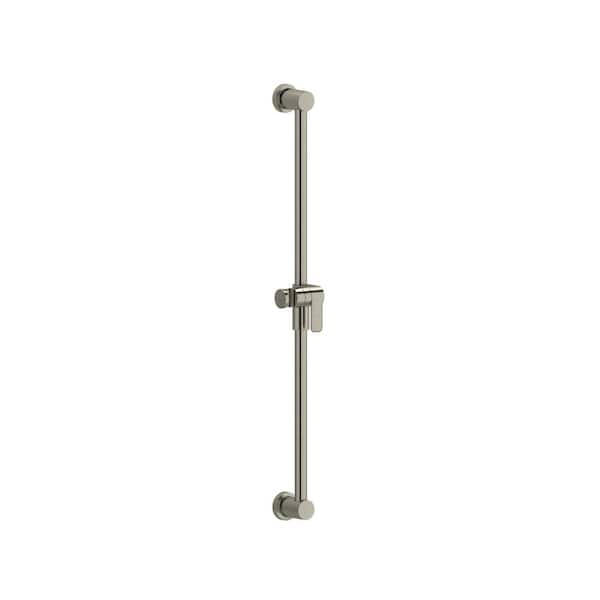 30.5 in. Shower Bar in Brushed Nickel