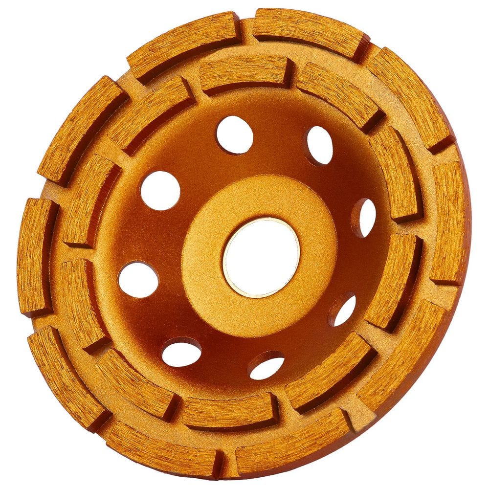 5 in. Diamond Concrete Grinding Wheel for Polishing and Cleaning Stone Concrete Cement Marble Surface, Gold price history on PriceWatchPro