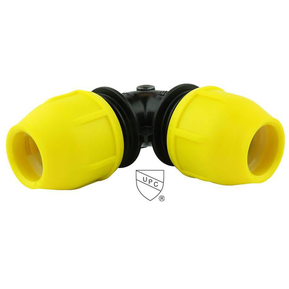2 in. IPS DR 11 Underground Yellow Poly Gas Pipe 90-Degree Elbow price history on PriceWatchPro