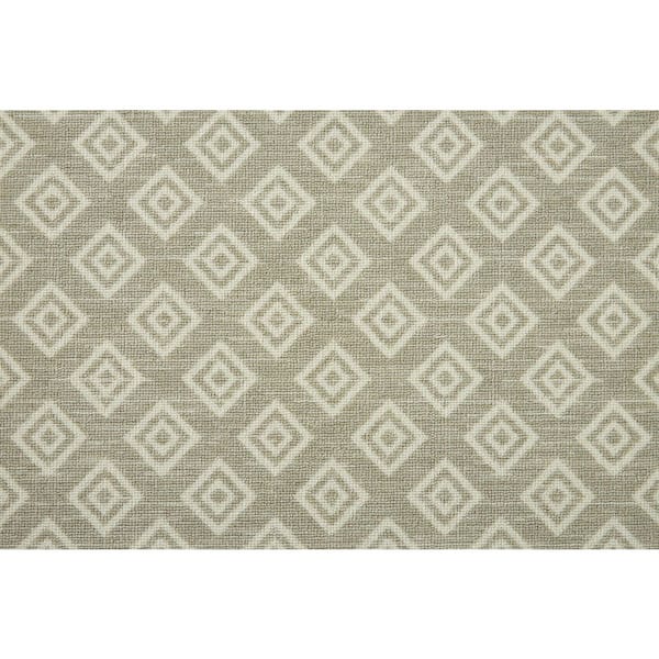 Natural Harmony Diamond Park Quartzite Custom Rug with Pad