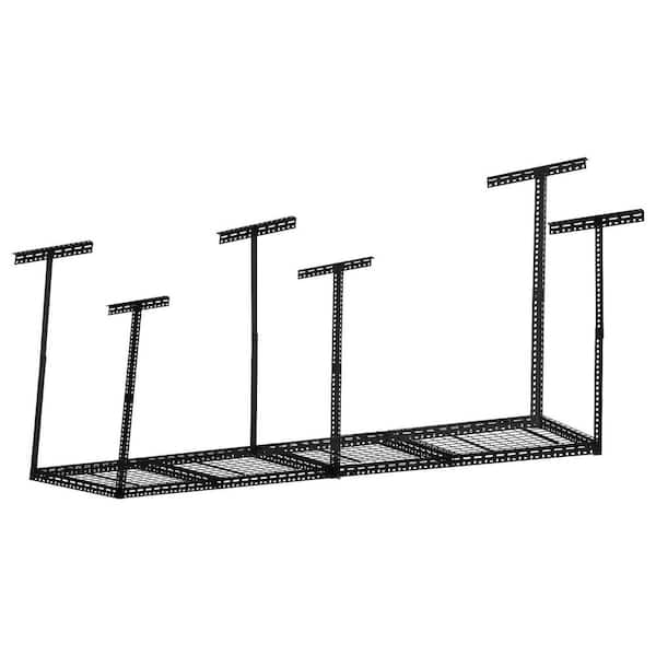 1-Pack,94 in.W x 24 in.D Overhead Garage Wall Shelf,22 in.-40 in.Height Adjustable Ceiling Storage Rack 660 lbs.Capacity