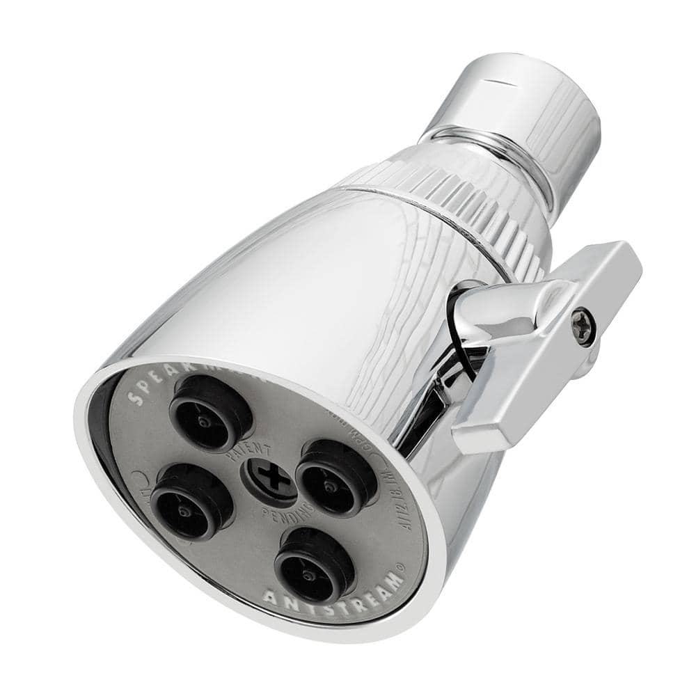 Polished Chrome Adjustable Multi-Function Shower Head