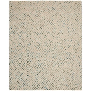 Vail Iv/Green 8 ft. x 12 ft. Contemporary Area Rug