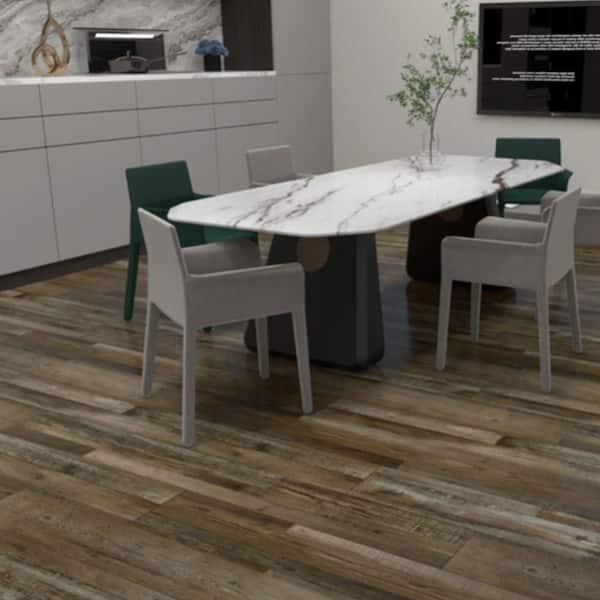 Deco Products Tropical cape Tropical Cape 7-in Wide x 5-1/2-mm Thick Waterproof Interlocking Luxury Vinyl Plank Flooring (24-sq ft)