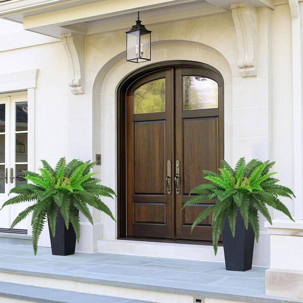 40 in. Green Large Faux Artificial Ferns Bush Plants for Home and