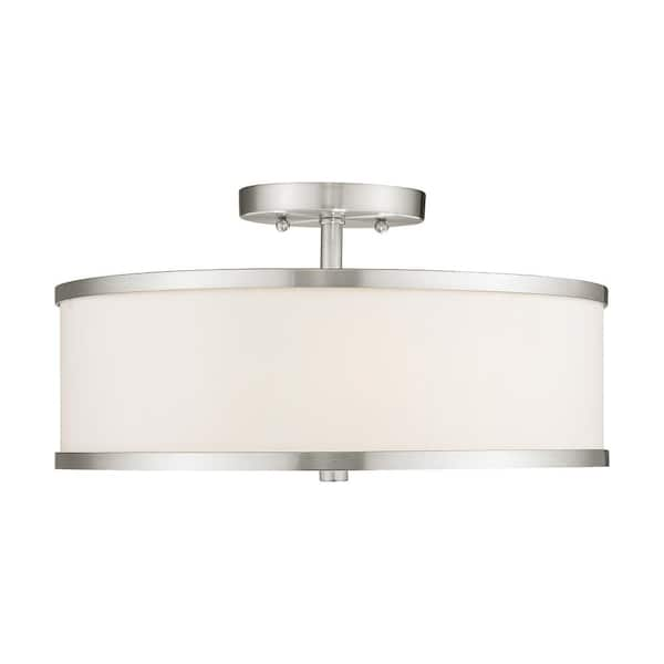 E. F. Chapman Club 3 Light 9 inch Weathered Zinc Outdoor Flush Mount