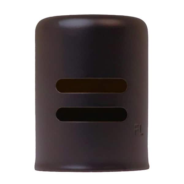 Westbrass 1-5/8 in. x 2-1/4 in. Solid Brass Air Gap Cap Only, Non-Skirted, Oil Rubbed Bronze