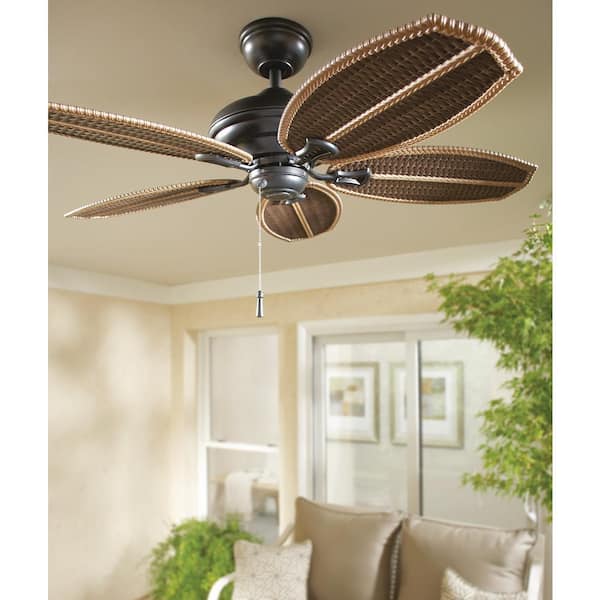 Palm Beach II 48 in. Indoor/Outdoor Natural Iron Ceiling Fan Palm Beach II 48 in. Indoor/Outdoor Natural Iron Ceiling Fan