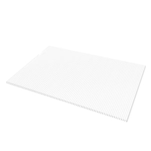 24 in. x 4 ft. Multiwall Polycarbonate Panel in White Opal