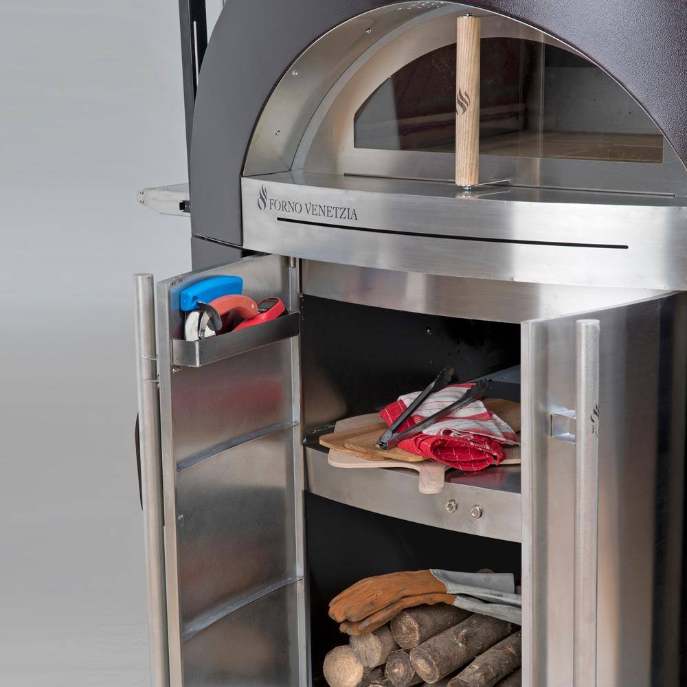 Bellagio Elegante 44-Inch Copper Outdoor Wood-Fired Pizza Oven