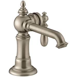 Artifacts Single Hole Single-Handle Bathroom Faucet in Vibrant Brushed Bronze