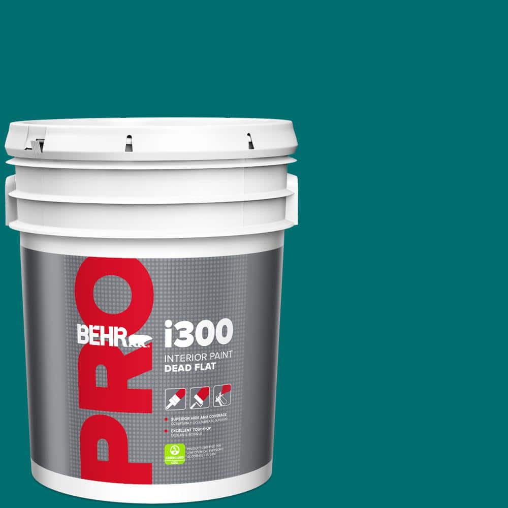 5 gal. #P460-7 Caribbean Current Dead Flat Interior Paint price history on PriceWatchPro