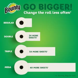 White, Select-A-Size Paper Towel Roll (6 Triple Rolls)