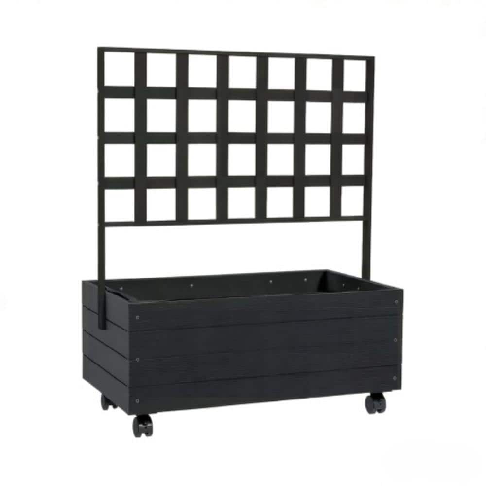 Wooden Elevated Bed  Trellis – Portable Outdoor Planter for Patio price history on PriceWatchPro