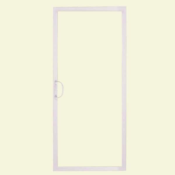 American Craftsman 72 in. x 80 in. 50 Series White Vinyl Sliding Patio Door Moving Panel, Universal Handing