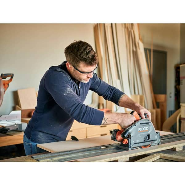 Ridgid 60 in. Track Saw Guide Rail with (2) 60 in. Tracks, (4) Connector  Bars, and (2) Track Wrenches AC60TS-AC60TS - The Home Depot