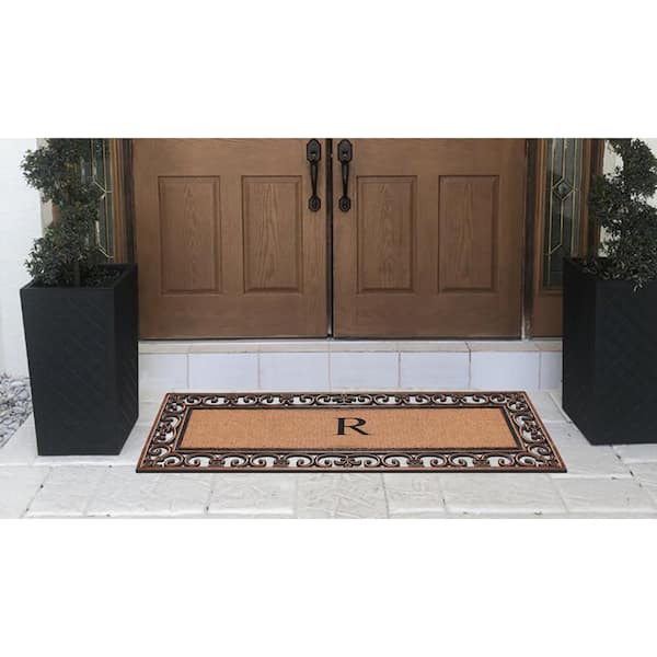 Farmhouse Boo Coir Door Mat