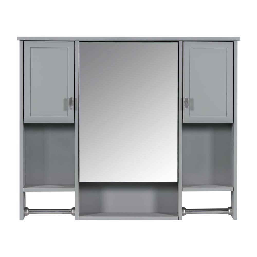 35 in. W x 6.7 in. D x 28.7 in. H Morden Bathroom Storage Wall Cabinet in H