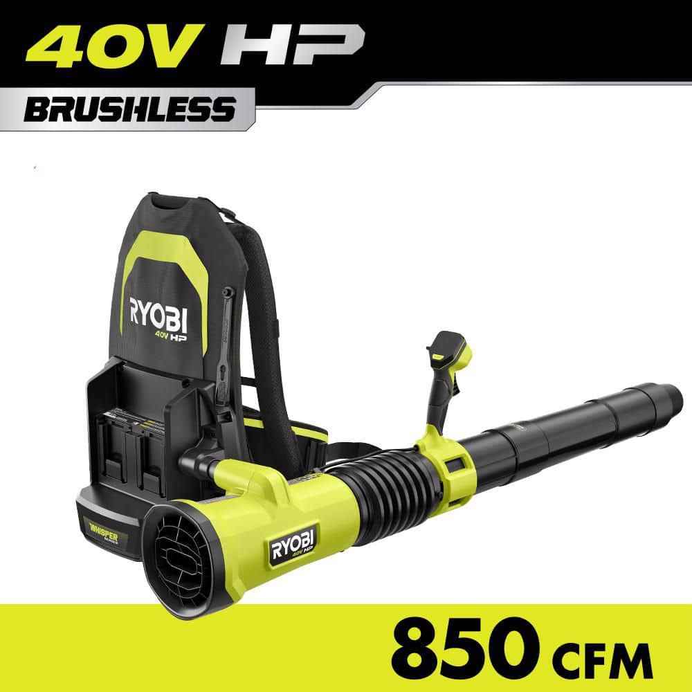 40V HP Brushless Whisper Series 180 MPH 850 CFM Cordless Battery Backpack Leaf Blower (Tool Only) price history on PriceWatchPro