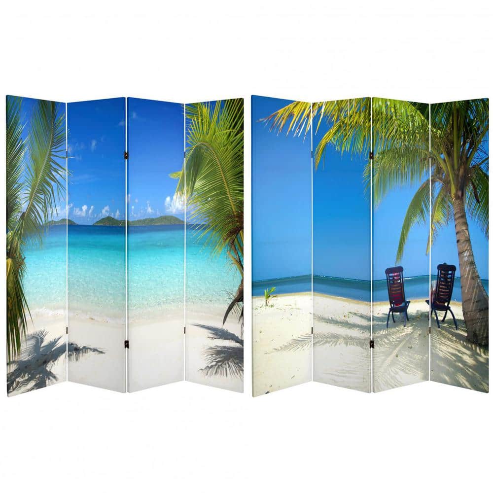 6 ft. Blue 4-Panel Room Divider price history on PriceWatchPro
