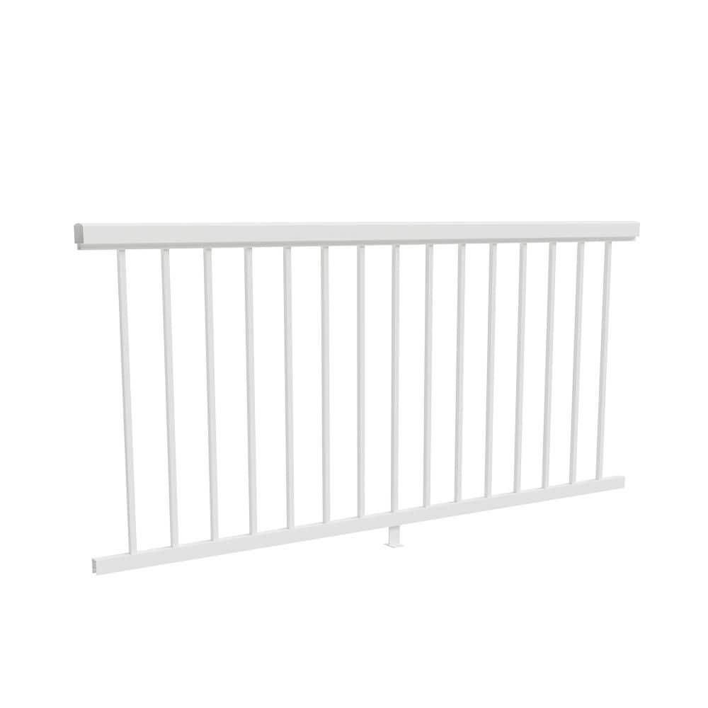 Aluminum Deck Railing Panel 6 ft. in White for 36 in High System price history on PriceWatchPro