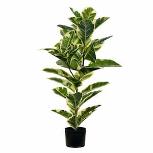 38 in. Green Artificial Oak Other Everyday Tree in Pot