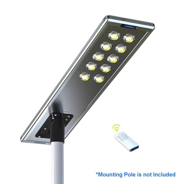 100-Watt 16000-Lumen Integrated LED Gray Motion Activated Outdoor Commercial Residential Parking Path Walkway Area Light EE880W-SHRC100 - The Home Depot