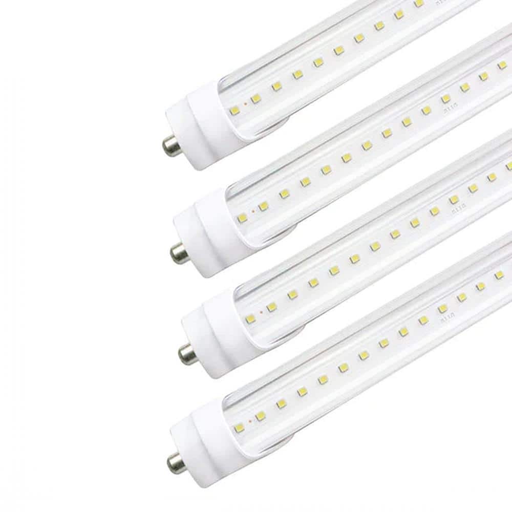 ZELL , LED T8 Tube , 60 Watt , 7800 Lumens , 6500K , 100V-277V , 8ft , Stri