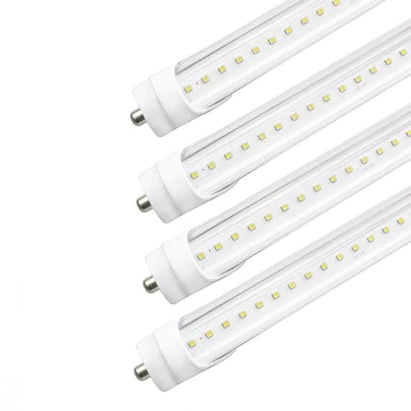 BEYOND LED TECHNOLOGY 60-Watt Equivalent 93.83 in. Linear Tube LED Light Bulb 6500 K (4-Pack)