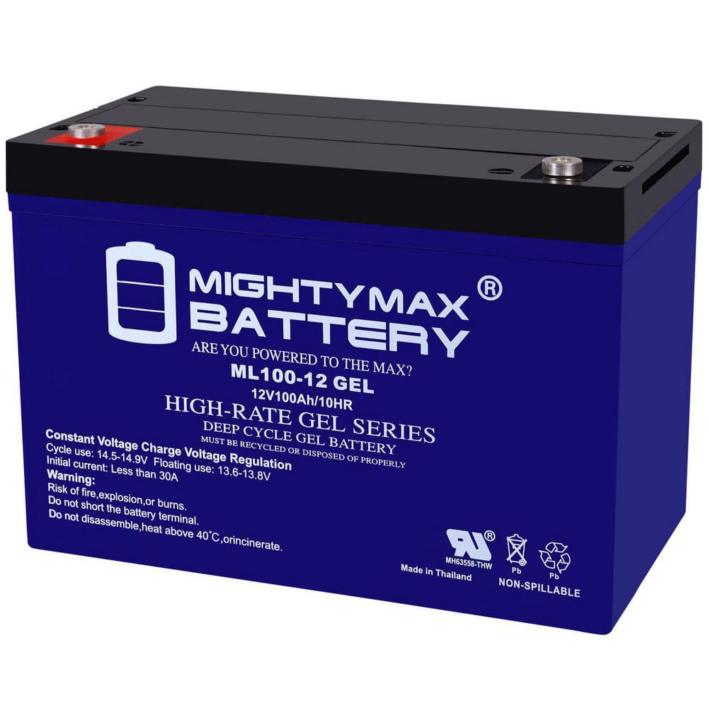 12-Volt 100AH GEL Battery Replacement for Off Grid Solar Panels price history on PriceWatchPro