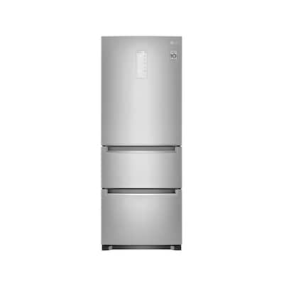 12 cu. ft. 3-Door Kimchi Specialty Refrigerator with convertible Temperature Zones in Platinum Silver, ENERGY STAR