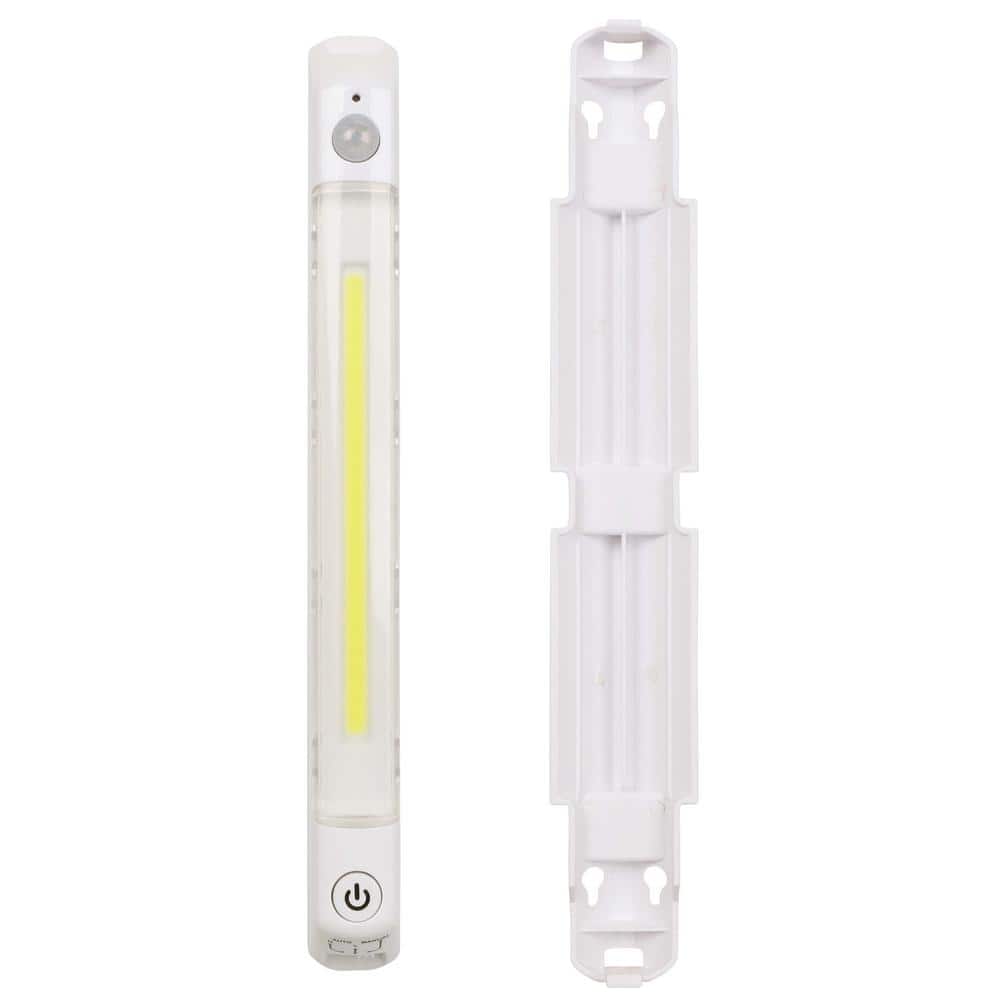 White Battery Powered Motion Sensor Undercabinet Light