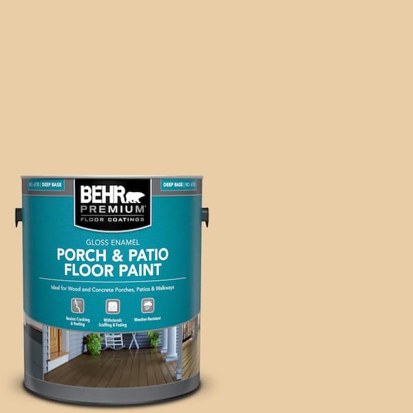 BEHR PREMIUM 1 gal. #PFC-21 Grain Gloss Enamel Interior/Exterior Porch and Patio Floor Paint