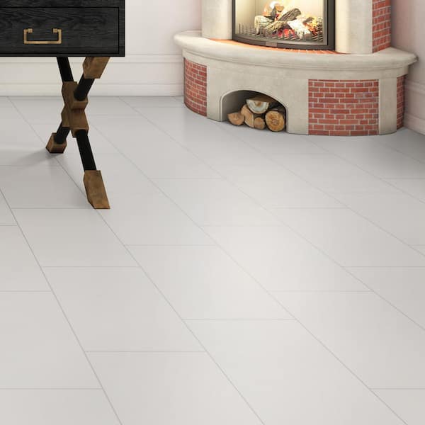 MSI Adella White Satin 12 in. x 24 in. Matte Ceramic Stone Look Wall Tile  (14 sq. ft./Case) NADEWHI1224 - The Home Depot