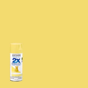 12 oz. Satin Lemongrass General Purpose Spray Paint (6-Pack)