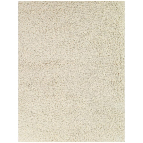 BALTA Kenna Cream 5 ft. x 7 ft. Solid Color Area Rug