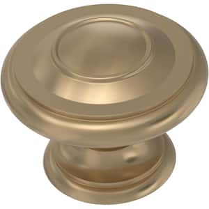 Liberty Harmon 1-3/8 in. (35 mm) Champagne Bronze Round Cabinet Knob