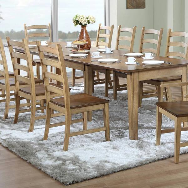 Two tone kitchen discount chairs