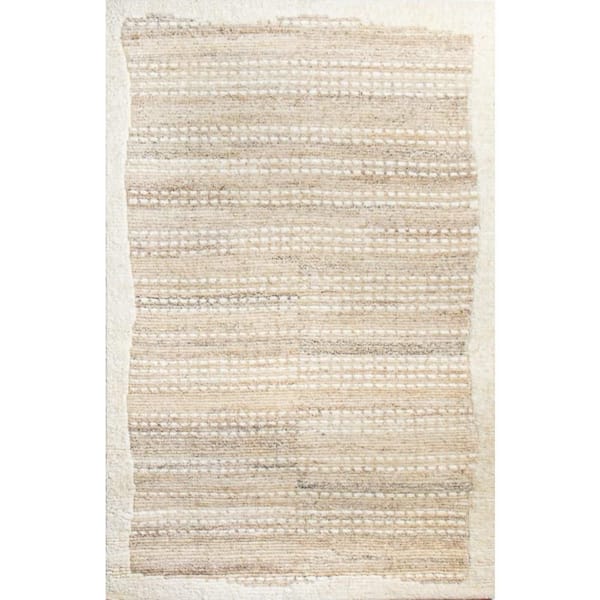 BASHIAN Marrakesh Camel 5 ft. x 8 ft. Moroccan Transitional Area Rug
