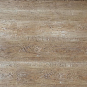 HydroStop Miami Waves Floor&Wall DIY 7.2 in. W x 48 in. L Rigid Core SPC Click Floating Vinyl Plank(24.00 sq.ft./case)