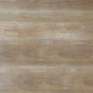 Take Home Sample - HydroStop Miami Waves Floor and Wall DIY Rigid Core SPC Click Floating Vinyl Plank - 7 in. x 6 in.