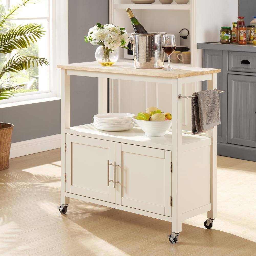 Margo Black Service Kitchen Cart - thumbnail 4