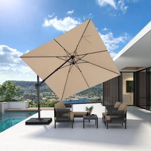 6 x 10 cantilevered patio umbrellas Amazon.com : Cantilever Umbrella with Cross Base, ft Shade for 2-6 People, Outdoor Offset Design with Infinite Tilt and Crank Lift, Fade-Resistant Cross Base Canopy for Deck Pool Garden Backyard,Navy Blue ensuring that you enjoy an unparalleled outdoor experience Slickblue 10-ft Aluminum Beige 6-Position